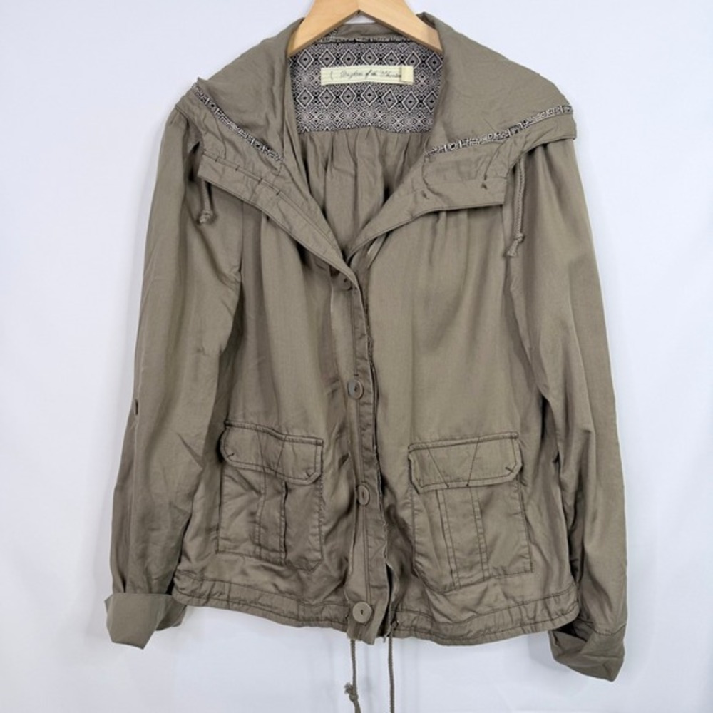 Anthropologie Daughters of the Liberation Utility Jacket Womens Medium - Picture 8 of 9